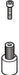 Brizo RSVP RP46409 Screw and Valve Stem Adapter