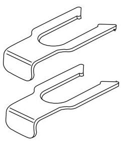 Brizo Pascal: Installation Clips