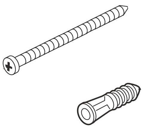 Brizo RSVP RP49649 Screws and Anchors (2)