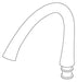 Brizo Belo RP50580SS Spout Assembly
