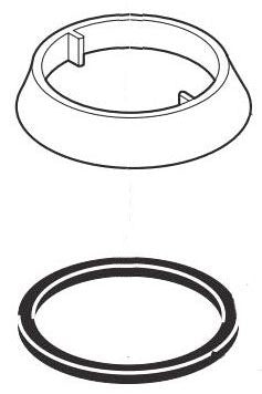 Brizo Belo RP50588 Trim Ring and Gasket Assembly
