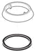 Brizo Belo RP50588 Trim Ring and Gasket Assembly