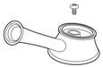 Brizo Baliza RP60133SS Handle Base with Indicator and Screw