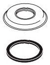 Brizo Baliza RP62976PC Roman Tub Handle Base and Gasket
