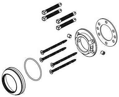 Delta RP64634SS Wall Mount Assembly - Pot Filler