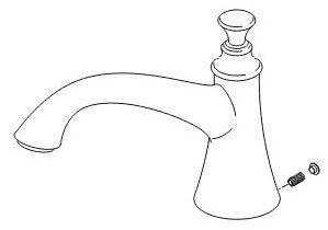 Brizo Baliza RP70511 Set Screw and Button Cover