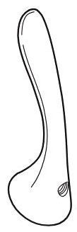 Brizo Vuelo RP70565SS Handle, set screw, and button