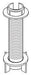 Brizo Vuelo RP70583PC Trim Ring and Mount - Vegetable Sprayer