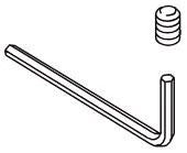 Brizo Charlotte: Allen Wrench & Set Screw