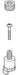 Brizo Charlotte RP70607 Adapter & Screw