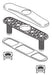Delta Berkley RP70707SS Escutcheon, Plate & Nuts