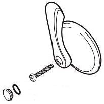 Brizo Charlotte: Temp Control Handle & Set Screw