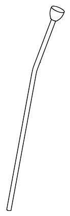 Delta Porter RP71256 Lift Rod & Finial - Bathroom