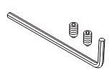 Brizo Odin RP72970BL Pair of Set Screws and Allen Wrench