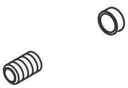 Delta Trinsic RP73162GR Screw Set & Button - Roman Tub Spout