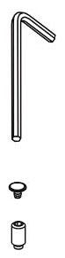 Delta Ara RP75442 Metal Lever Handle Kit - 17T Series