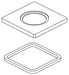 Delta Ara RP75477BL Roman Tub Handle Base and Gasket