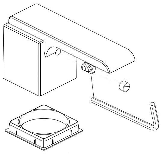 Delta Ara RP75500 Metal Lever Handle Set - Roman Tub