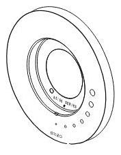 Brizo Litze RP76517SL Escutcheon