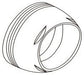 Delta Mandolin RP76698BL Bonnet Nut
