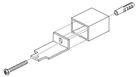 Brizo RP77094BL Mounting Hardware