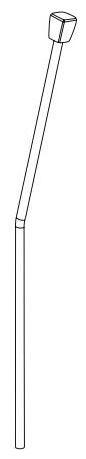 Delta Ashlyn RP77265 Lift Rod & Finial - 1H Bathroom