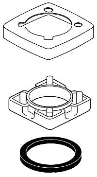 Delta Ashlyn RP77266BL Escutcheon - 1 Hole Bathroom