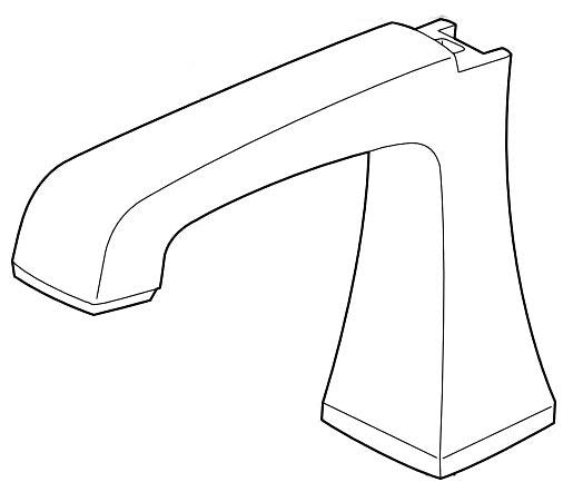 Delta Ashlyn RP77421 Spout Assembly - Widespread Bathroom