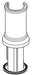 Brizo Artesso RP77554GL Base, Sleeve and Gasket