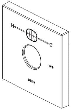 Delta RP78577RB Escutcheon - Angular Modern Temp2O