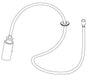 Brizo Odin RP80637BL Articulating Hose & Sprayer Assembly
