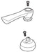 Brizo Rook RP81048GL Handle Kit