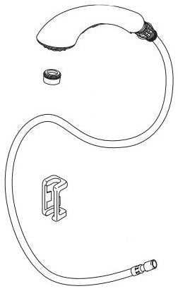 Delta Pixa RP81304 Wand w/ Hose - Pull-Out