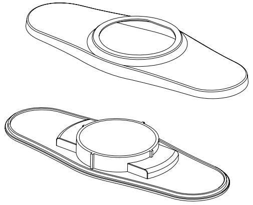 Delta Valdosta:RP84379 Escutcheon And Gasket