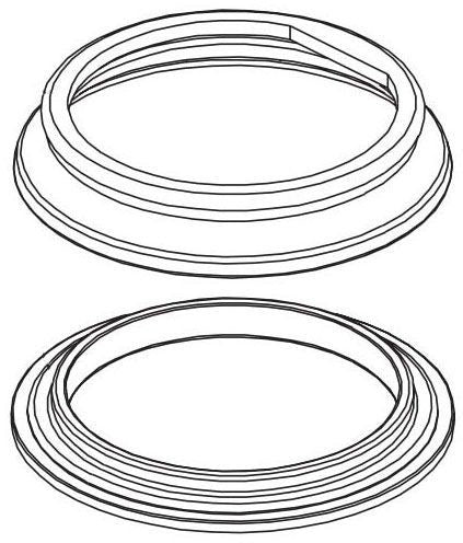 Delta Valdosta:RP84380 Flange And Gasket