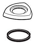Delta Zura RP84831BL Roman Tub Handle Base With Gasket