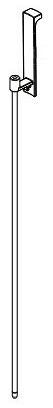 Delta Zura RP84835 Lift Rod & Slider - Widespread Bathroom