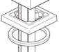 Delta Ara RP90060 Handle Base, Spout & Gasket - 1H