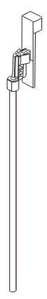 Delta Ara RP90061SS Lift Rod & Slider - Widespread Bathroom