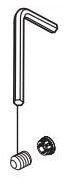 Brizo Litze RP90076SL Wrench, Set Screw, Button - Roman Tub