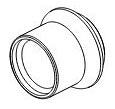 Brizo RP90253BL Nut - Diverter Trim