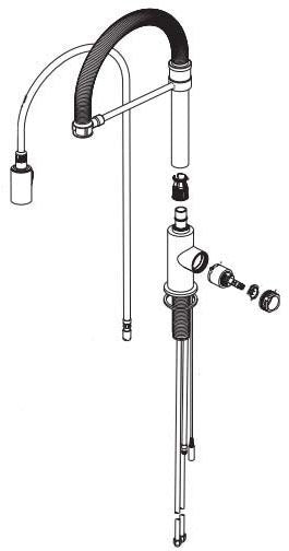 Delta Trinsic RP90843 Hose Assembly - 70"