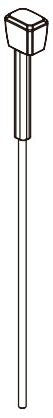 Delta Flynn RP91751BL Lift Rod & Finial