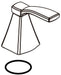 Delta Flynn RP91752PC Handle Kit