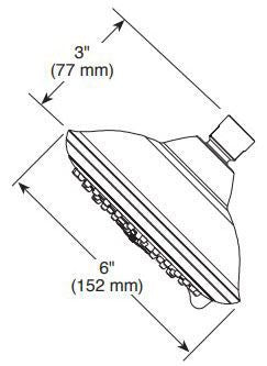 Delta Porter:RP92181BN Shower Head