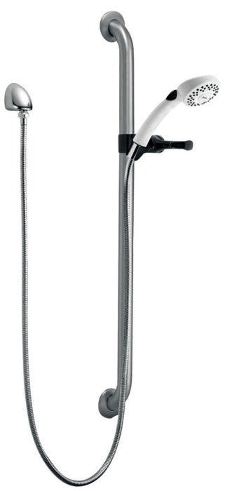 Commercial HDF RPW336HDF Single Function Hand Shower with Grab Bar and Elbow
