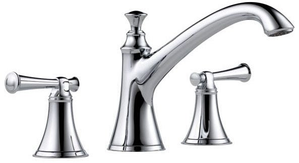 Brizo Baliza: Roman Tub Trim - Less Handles