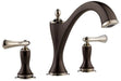 Brizo Charlotte: Roman Tub Faucet - Less Handles