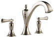 Brizo Charlotte: Roman Tub Faucet - Less Handles
