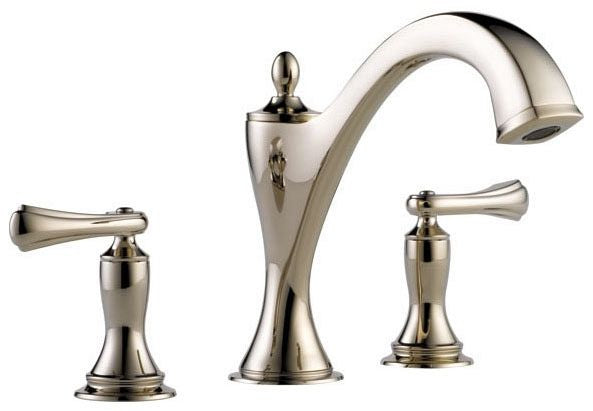 Brizo Charlotte: Roman Tub Faucet - Less Handles